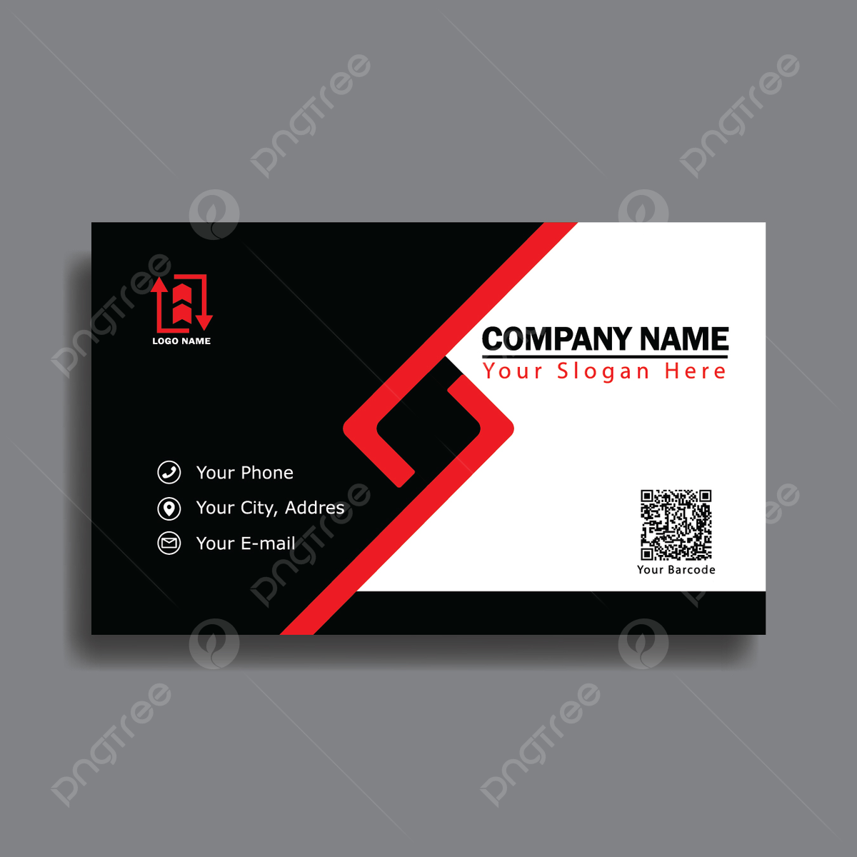 business card size